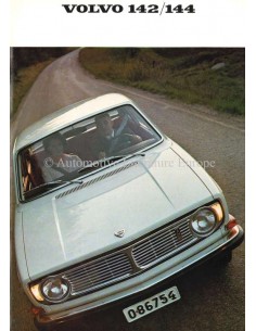 1967 VOLVO 142 & 144 BROCHURE DUTCH