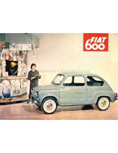 1957 FIAT 600 PROSPEKT ENGLISCH (USA)