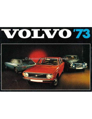 1973 VOLVO '73 RANGE BROCHURE DUTCH
