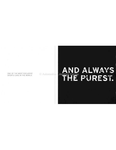 2009 LAMBORGHINI GALLARDO LP 560-4 BROCHURE ENGELS