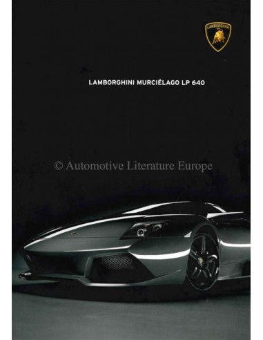 2007 LAMBORGHINI MURCIÉLAGO LP 640 PROSPEKT ENGLISCH