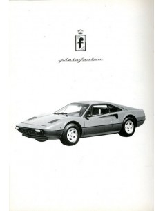 1975 FERRARI 308 GTB INSTRUCTIEBOEKJE 116/75 2