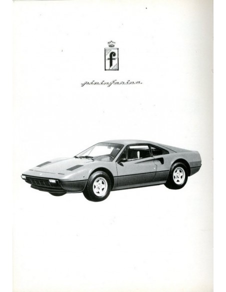 1975 FERRARI 308 GTB INSTRUCTIEBOEKJE 116/75