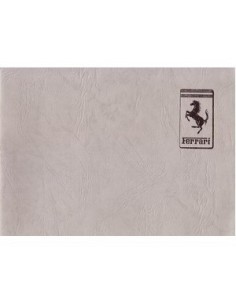 1952 FERRARI 212 250 340 342 INSTRUCTIEBOEKJE REPRINT