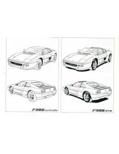 1994 FERRARI F355 INSTRUCTIEBOEKJE 899/94 2