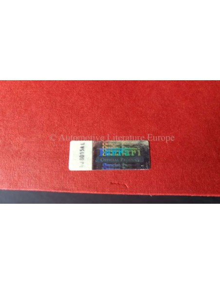 2005 FERRARI SUPERAMERICA BOX: SET BESTEHEND AUS 9 BROCHÜRES