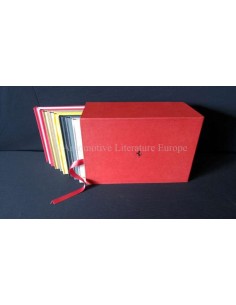 2005 FERRARI SUPERAMERICA BOX:  SET OF 9 BROCHURES