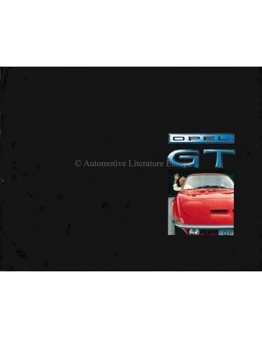 1969 OPEL GT 1100 / GT 1900 BROCHURE DUTCH