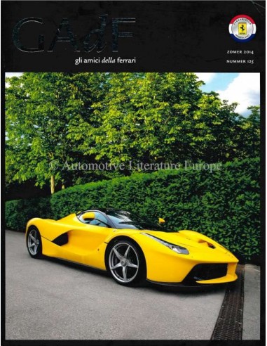 2014 FERRARI GLI AMICI DELLA MAGAZINE 125 DUTCH