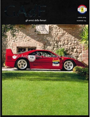 2014 FERRARI GLI AMICI DELLA MAGAZINE 124 DUTCH