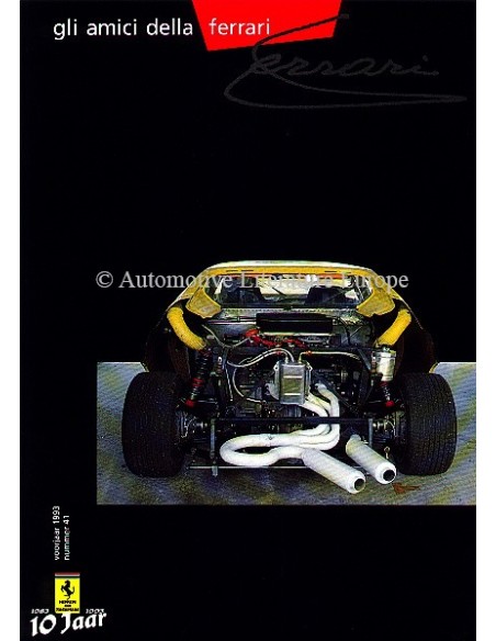 1993 FERRARI GLI AMICI DELLA MAGAZINE 41 NEDERLANDS
