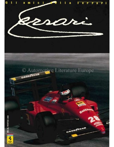 1989 FERRARI GLI AMICI DELLA MAGAZINE 24 DUTCH