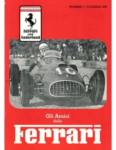 1983 FERRARI GLI AMICI DELLA MAGAZIN 1 NIEDERLÄNDISCH