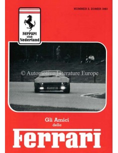 1983 FERRARI GLI AMICI DELLA MAGAZINE 2 NEDERLANDS
