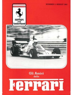 1983 FERRARI GLI AMICI DELLA MAGAZINE 3 DUTCH