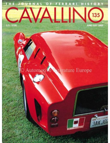2003  FERRARI CAVALLINO MAGAZINE USA 135