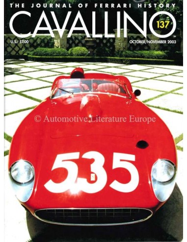 2003 FERRARI CAVALLINO MAGAZIN USA 137