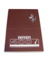 1982 FERRARI 400i INSTRUCTIEBOEKJE 250/82