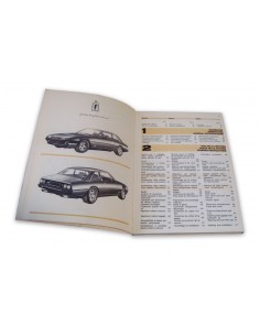 1982 FERRARI 400i INSTRUCTIEBOEKJE 250/82 2