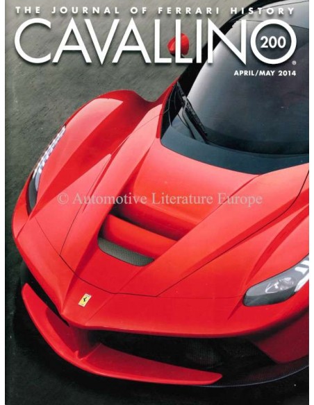 2014 FERRARI CAVALLINO MAGAZINE USA 200