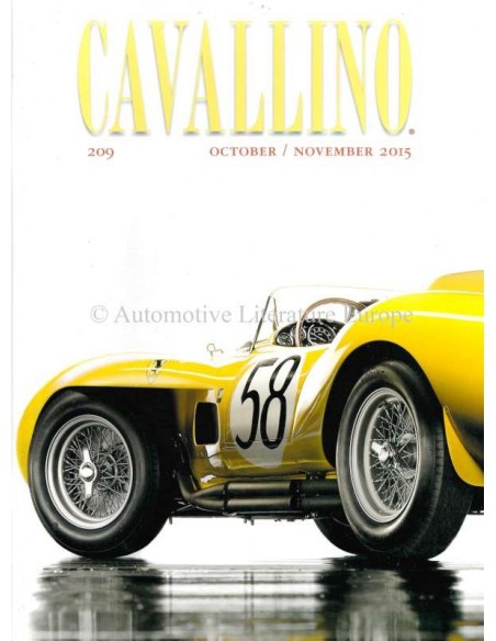 2015 FERRARI CAVALLINO MAGAZINE USA 209