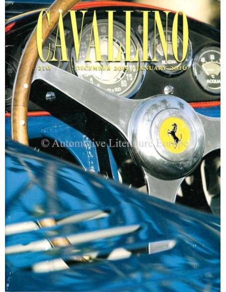 2015/2016 FERRARI CAVALLINO MAGAZINE USA 2010