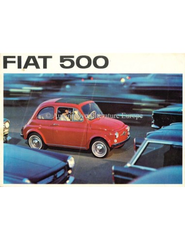1966 FIAT 500 D SUNROOF & GIARDINIERA PROSPEKT NIEDERLÄNDISCH