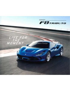 2019 FERRARI F8 TRIBUTO HARDBACK BROCHURE 6444/19
