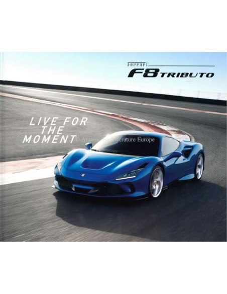 2019 FERRARI F8 TRIBUTO HARDCOVER BROCHURE 6444/19