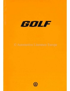 1978 VOLKSWAGEN GOLF PROSPEKT NIEDERLÄNDISCH