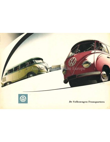 1953 VOLKSWAGEN TRANSPORTER PROSPEKT NIEDERLÄNDISCH