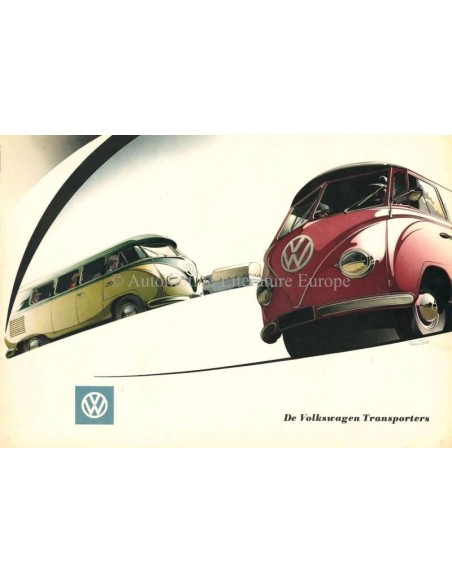 1953 VOLKSWAGEN TRANSPORTER BROCHURE DUTCH