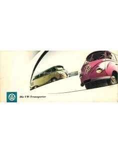 1953 VOLKSWAGEN TRANSPORTER PROSPEKT DEUTSCH