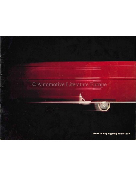 1962 VOLKSWAGEN TRANSPORTER BROCHURE ENGLISH (US)