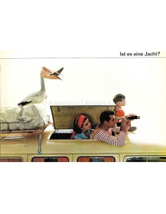 1962 VOLKSWAGEN TRANSPORTER BROCHURE DUITS