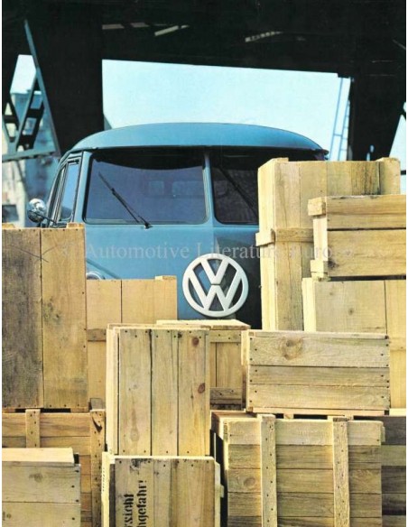 1964 VOLKSWAGEN TRANSPORTER BROCHURE DUTCH