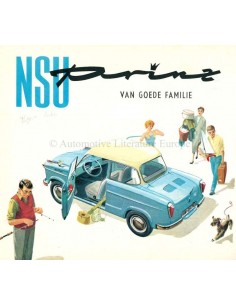 1958 NSU PRINZ I & II PROSPEKT NIEDERLÄNDISCH