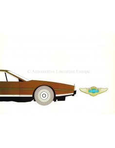 1978 ASTON MARTIN LAGONDA BROCHURE ENGLISH
