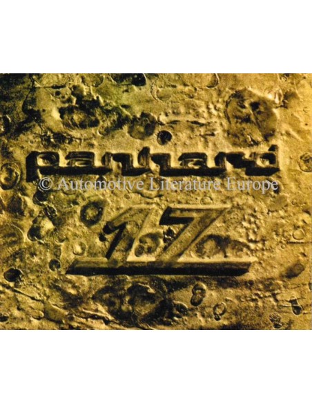 1964 PANHARD 17 BROCHURE FRANS