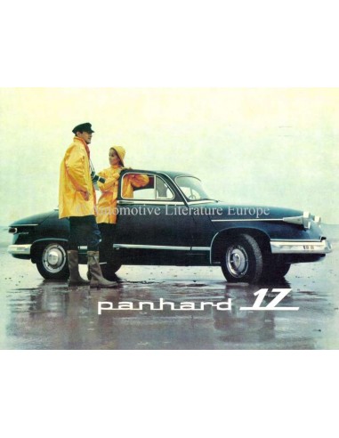 1965 PANHARD 17 PROSPEKT NIEDERLÄNDISCH