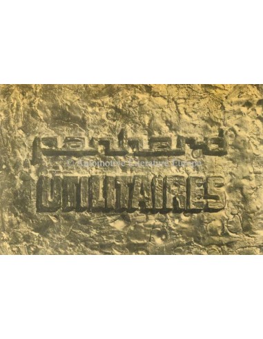 1963 PANHARD 17 BROCHURE FRANS