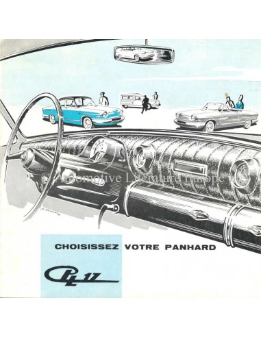 1962 PANHARD 17 BROCHURE FRENCH