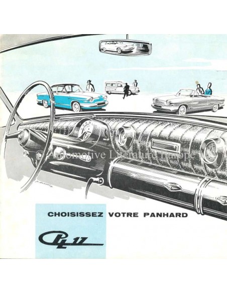 1962 PANHARD 17 PROSPEKT FRANZÖSISCH