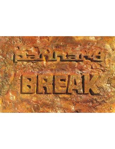 1963 PANHARD 17 BREAK BROCHURE FRENCH