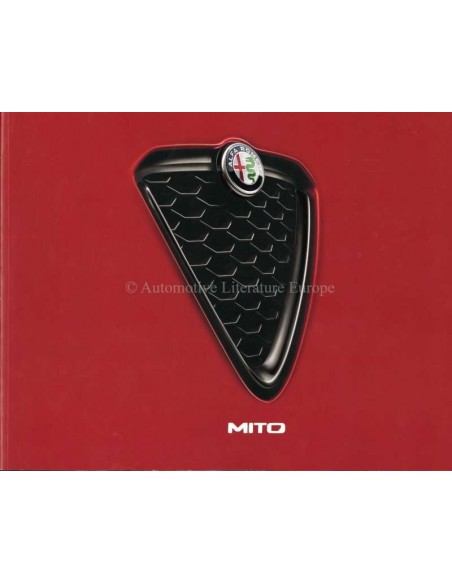 2017 ALFA ROMEO MITO BROCHURE GRIEKS