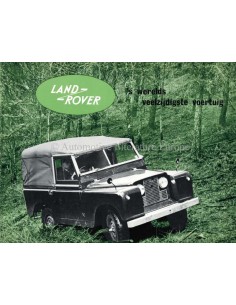 1957 LAND ROVER SERIES I PROSPEKT NIEDERLÄNDISCH