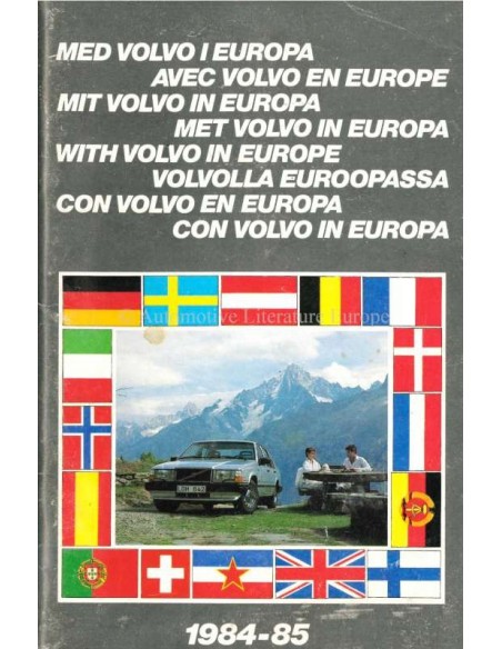 1967 VOLVO EUROPA SERVICE HANDLEIDING