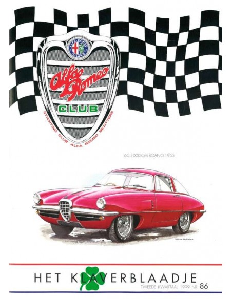 1999 ALFA ROMEO CLUB HET KLAVERBLAADJE 86 NEDERLANDS