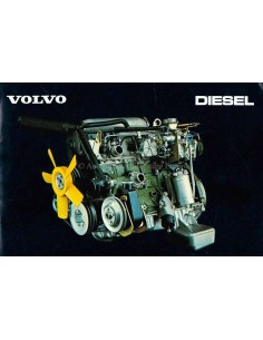 1980 VOLVO 240 DIESEL ANHANG NIEDERLANDISCH