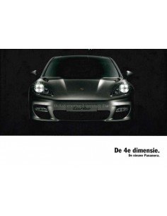 2008 PORSCHE PANAMERA HARDCOVER BROCHURE DUTCH